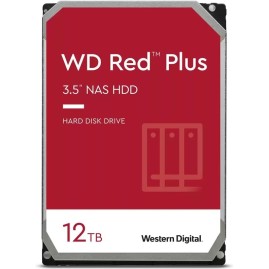 Жесткий диск WESTERN DIGITAL RED PLUS WD120EFBX, 12TB, HDD, SATA-III, 3.5"