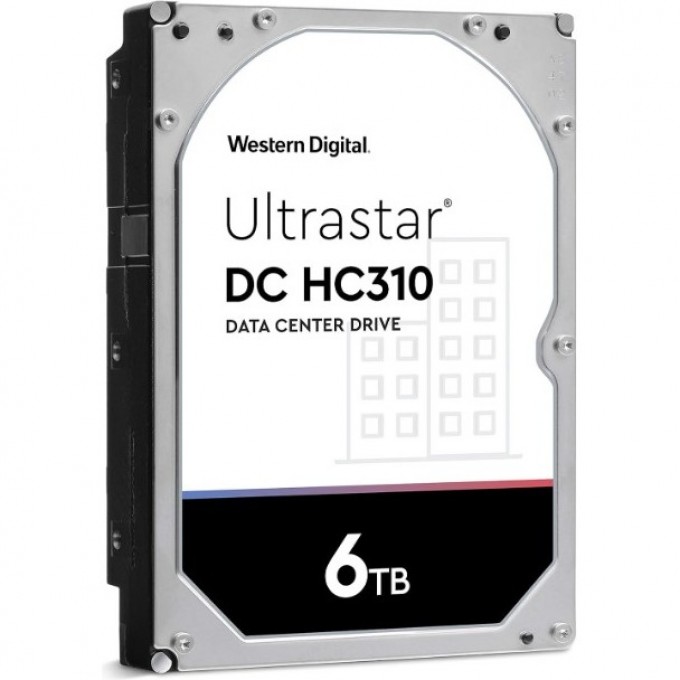 Жесткий диск WESTERN DIGITAL ULTRASTAR DC HC310 HUS726T6TAL5204, 6ТБ, HDD, SAS 3.0, 3.5" 0B36047 Жесткий диск WESTERN DIGITAL ULTRASTAR DC HC310 HUS726T6TAL5204, 6ТБ, HDD, SAS 3.0, 3.5" 0B36047