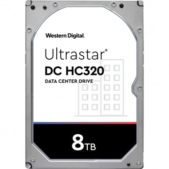 Жесткий диск WESTERN DIGITAL ULTRASTAR DC HC320 HUS728T8TAL5204, 8ТБ, HDD, SAS 3.0, 3.5" Жесткий диск WESTERN DIGITAL ULTRASTAR DC HC320 HUS728T8TAL5204, 8ТБ, HDD, SAS 3.0, 3.5"