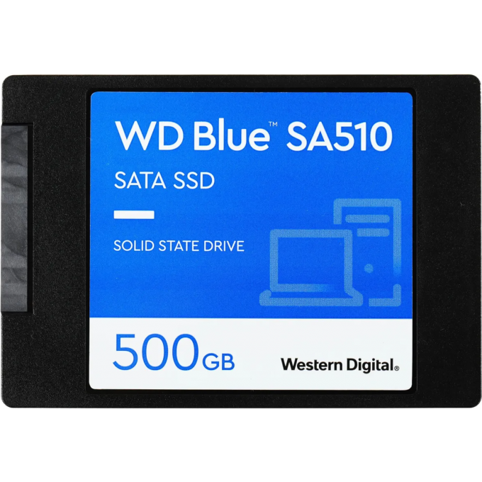 SSD накопитель WESTERN DIGITAL BLUE 500ГБ, 2.5", SATA III, SATA WDS500G3B0A SSD накопитель WESTERN DIGITAL BLUE 500ГБ, 2.5", SATA III, SATA WDS500G3B0A