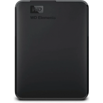Внешний диск WESTERN DIGITAL ELEMENTS PORTABLE WDBU6Y0050BBK-WESN, 5ТБ, черный Внешний диск WESTERN DIGITAL ELEMENTS PORTABLE WDBU6Y0050BBK-WESN, 5ТБ, черный